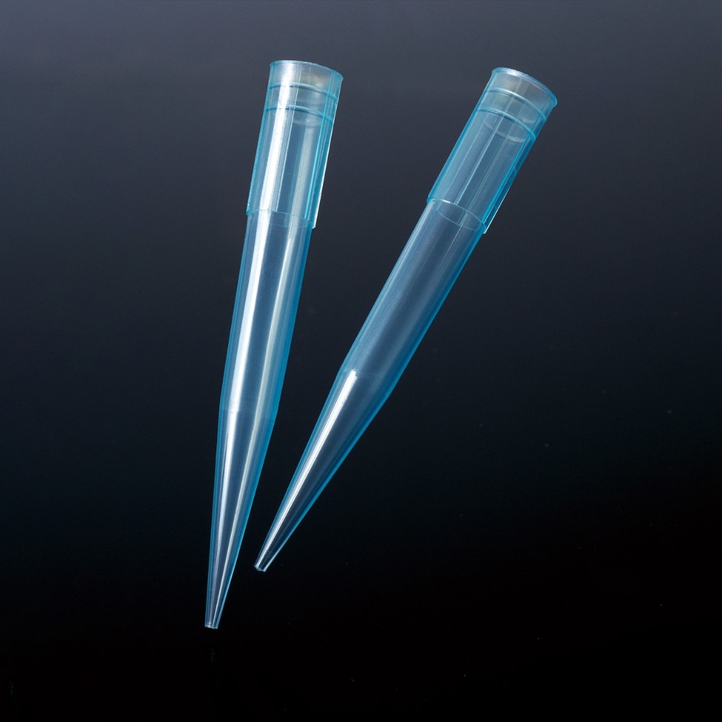 BIOLOGIX 1000µl BLUE POLYPROPYLENE STERILE (RNase & DNase FREE) AUTOCLAVABLE PIPET TIPS.  TIPS COME LOADED INTO 100 WELL RACKS