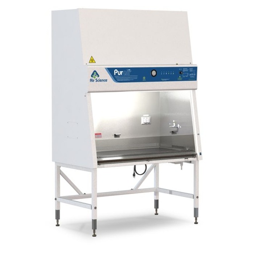 Purair®Bio Class II A2 Biological Safety Cabinet 48" / 1200mm Nominal Width, NSF Listed, 115V 60Hz, Includes: Adjustable Height Base Stand on Levelers, UV system, Two GFI Outlets, One Service Fixture