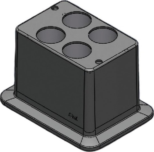 [18900242] Scilogex Block, used for 50mL tubes, 4 holes